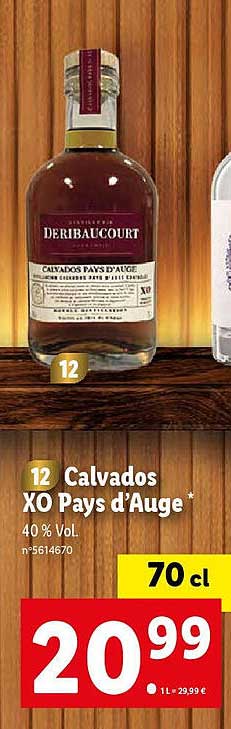 calvados xo pays d'auge