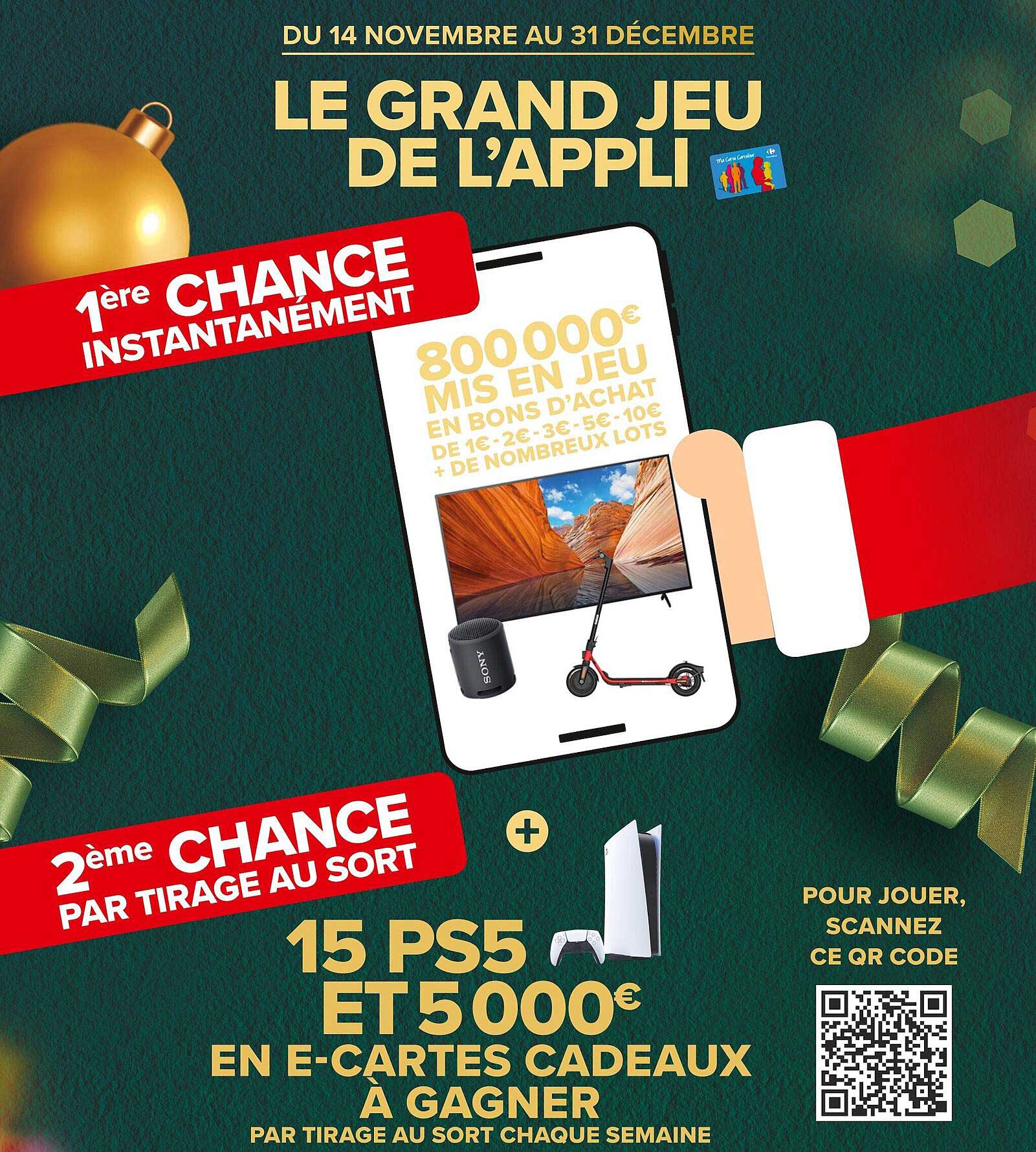 Cartes Cadeaux à Gagner