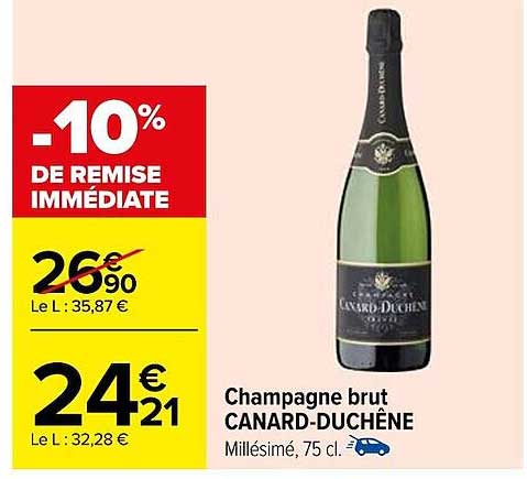 champagne brut canard-duchêne