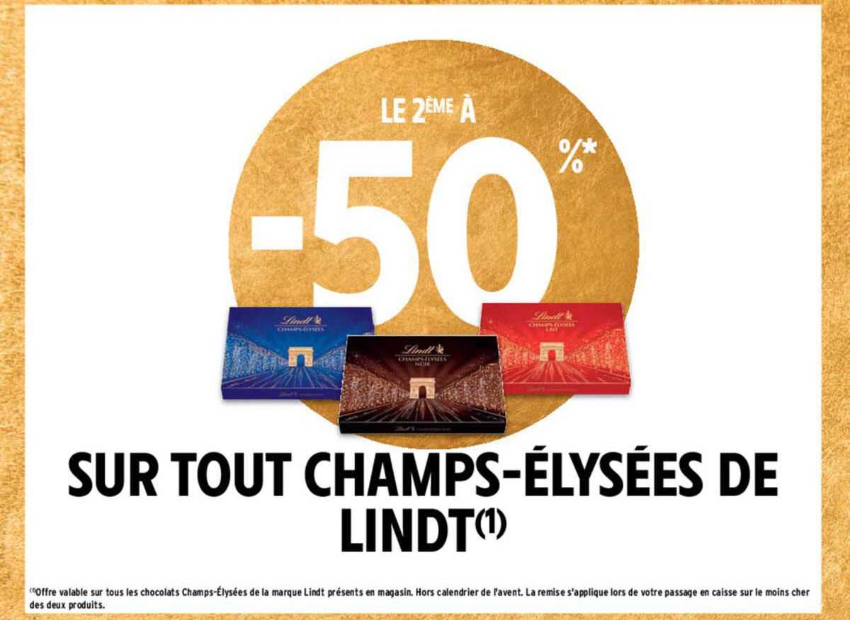 champs-élysées de lindt
