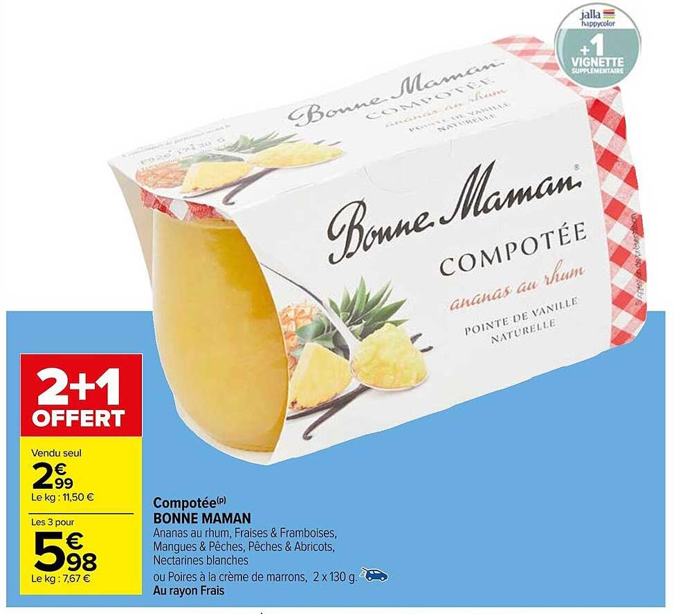 compotée bonne maman