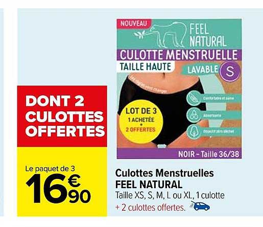 culottes menstruelles feel naural