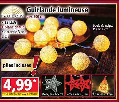 guirlande lumineuse i-glow