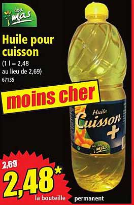 huile pour cuisson lou mas