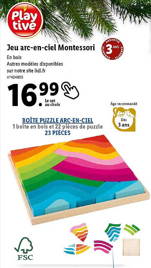 jeu arc-en-ciel montessori