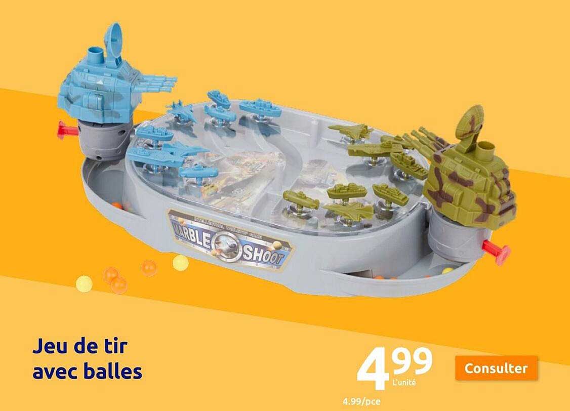 jeu de tir avec balles