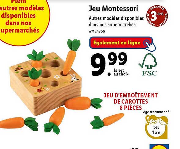 Jeu Montessori