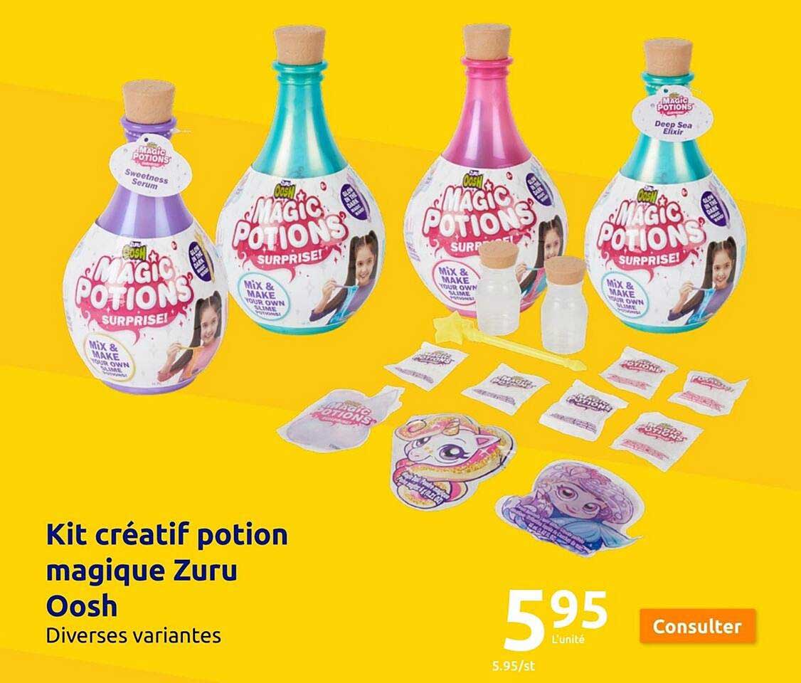 kit créatif potion magique zuru oosh