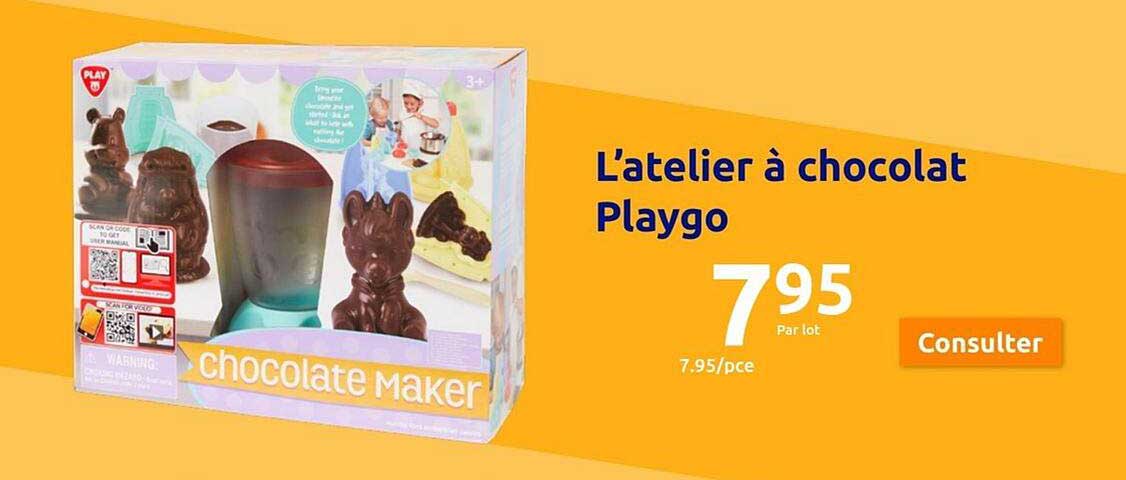 l'atelier à chocolat playgo
