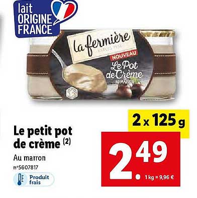 Le Petit Pot De Crème