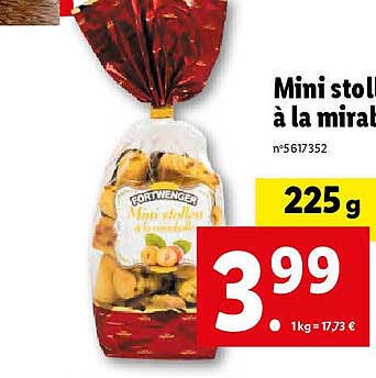 Mini Stollens à La Mirabelle