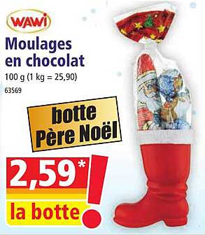 moulages en chocolat wawi