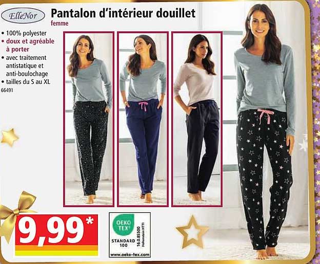 Pantalon D'intérieur Douillet Femme ElleNor