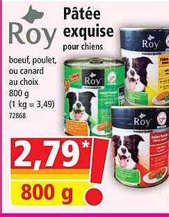 pâtée exquise roy
