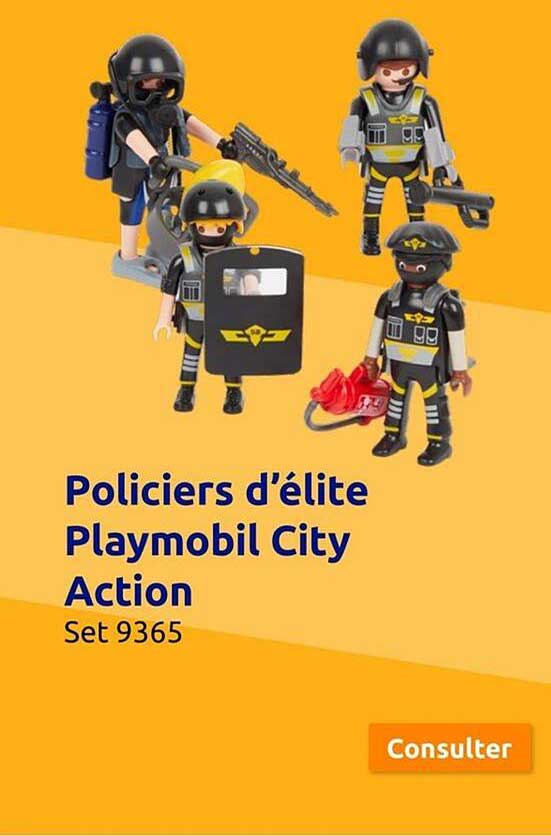 policiers d'élite playmobil city action