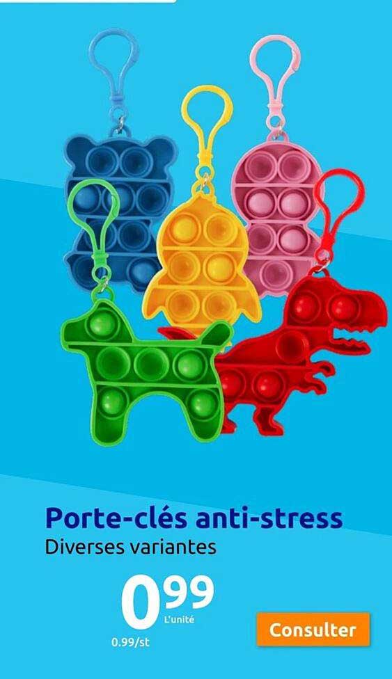 porte-clés anti-stress