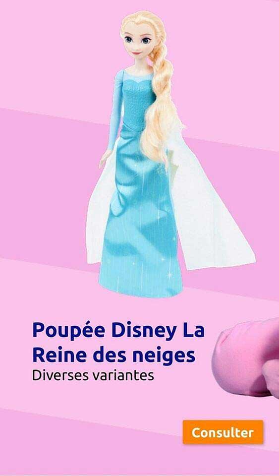 poupée disney la reine des neiges