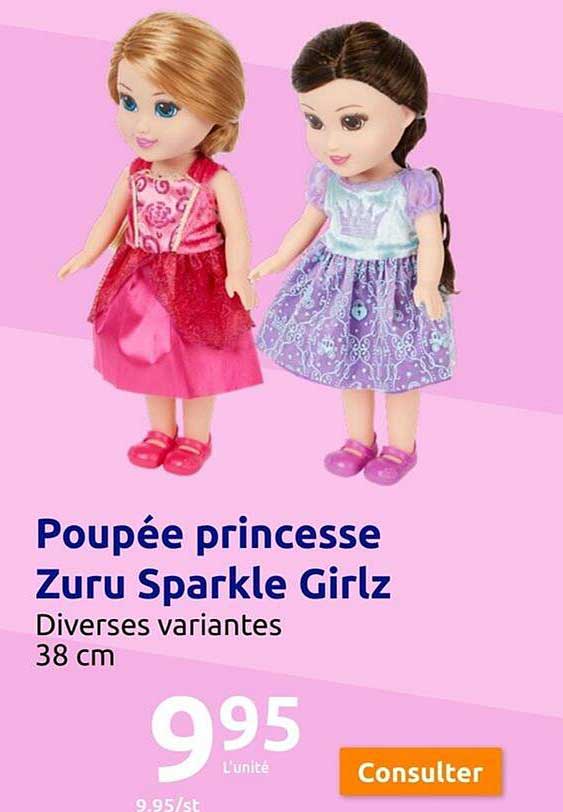 poupée princesse zuru sparkle girlz