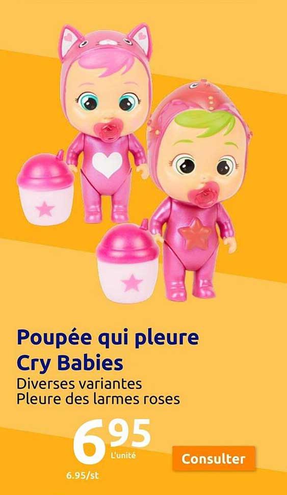 poupée qui pleure cry babies
