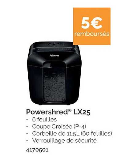 Powershred Lx25
