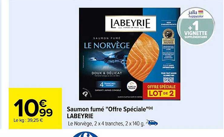 Saumon Fumé "offre Spéciale" Labeyrie