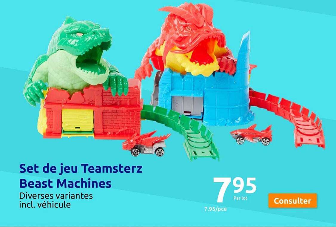 Set De Jeu Teamsterz Beast Machines