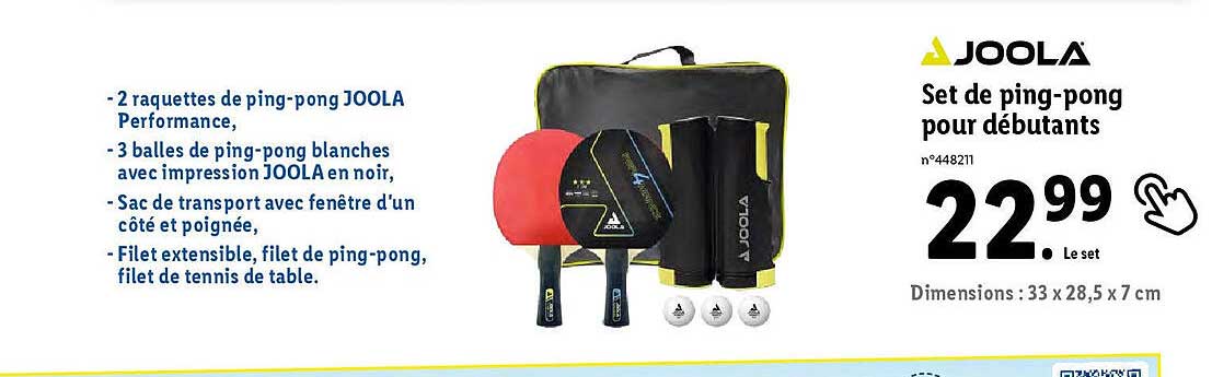 set de ping-pong pour débutants