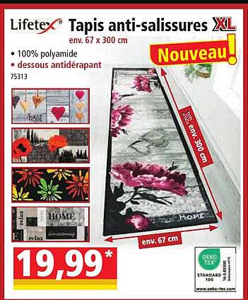 tapis anti-salissures lifetex