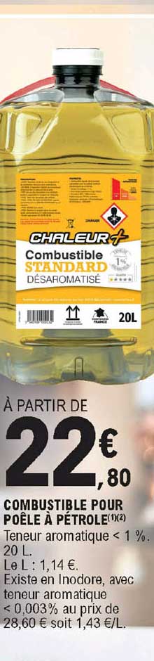 Combustible Pour Poêle à Pétrole