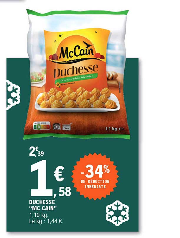 Duchesse Mc Cain -34% De Réduction Immédiate