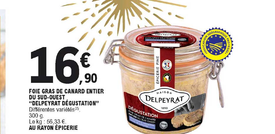 foie gras de canard entier du sud-ouest delpeyrat dégustation