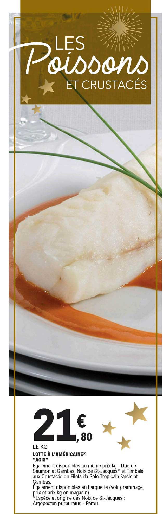 lotte à l'américaine agis