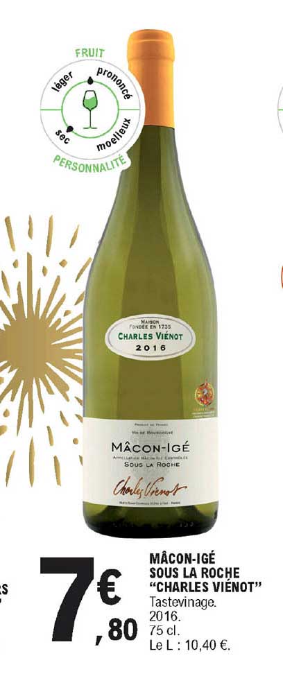 mâcon-igé sous la roche "charles viénot"
