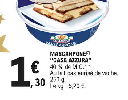 mascarpone "casa azzura"