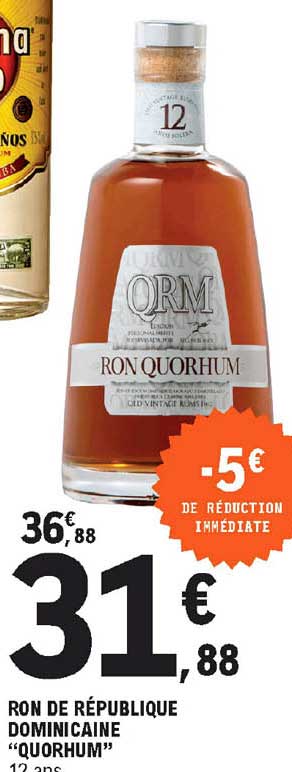 ron de république dominicaine "quorhum"