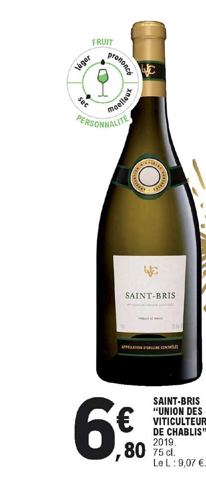 saint-bris "union des viticulteur de chablis"