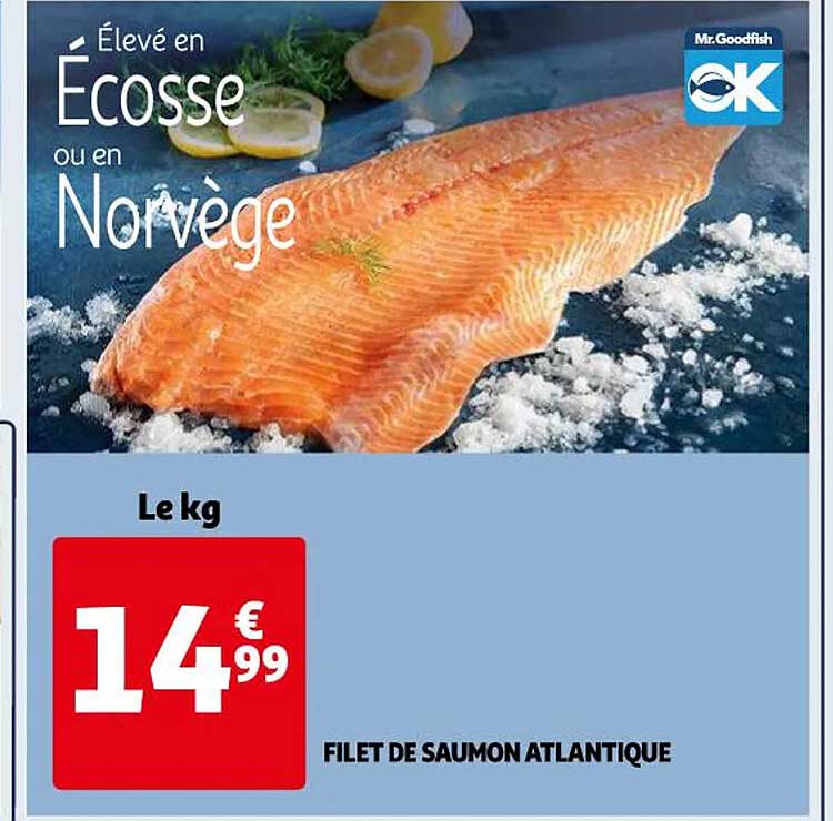 Filet De Saumon Atlantique