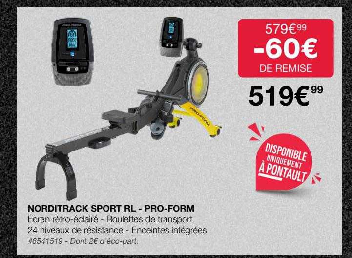 norditrack sport rl - pro-form