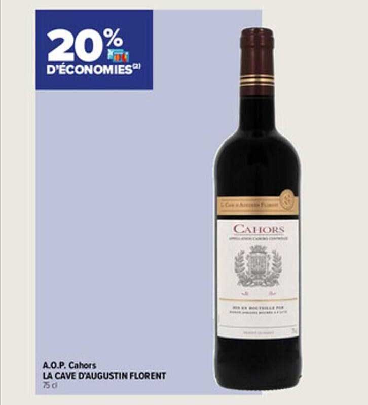 a.o.p cahors la cave d'augustin florent