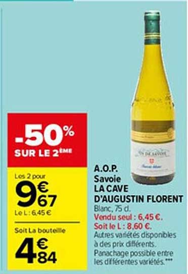 aop savoie la cave d'augustin florent