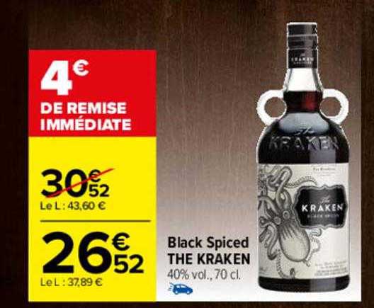 black spiced the kraken