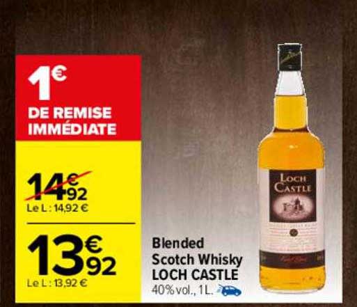blended scotch whisky loch castle
