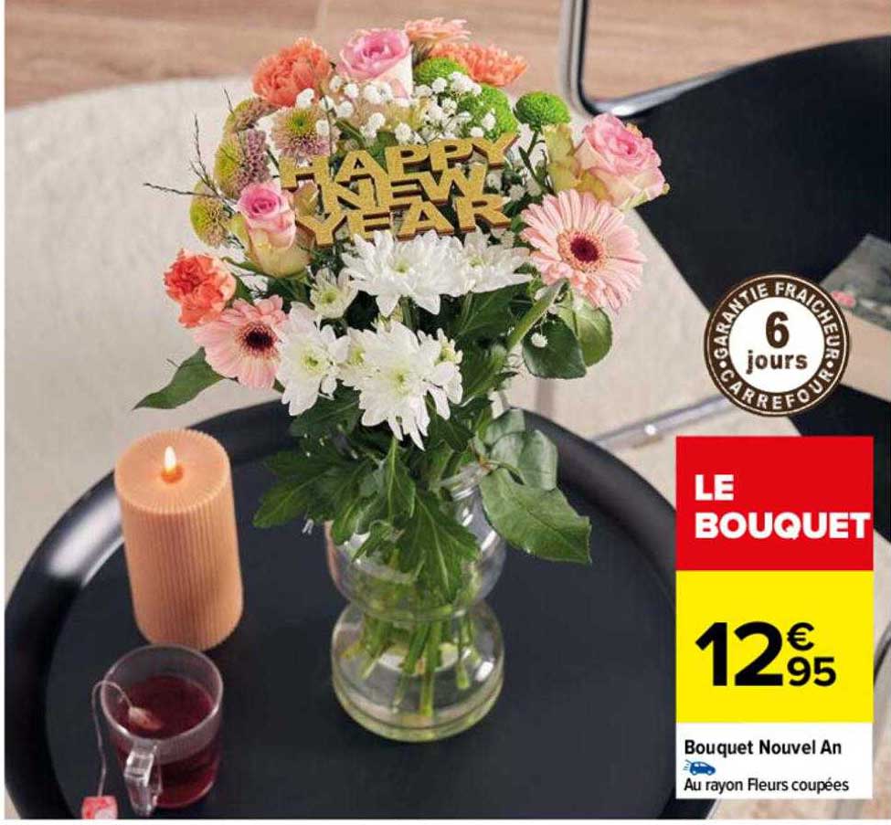 bouquet nouvel an