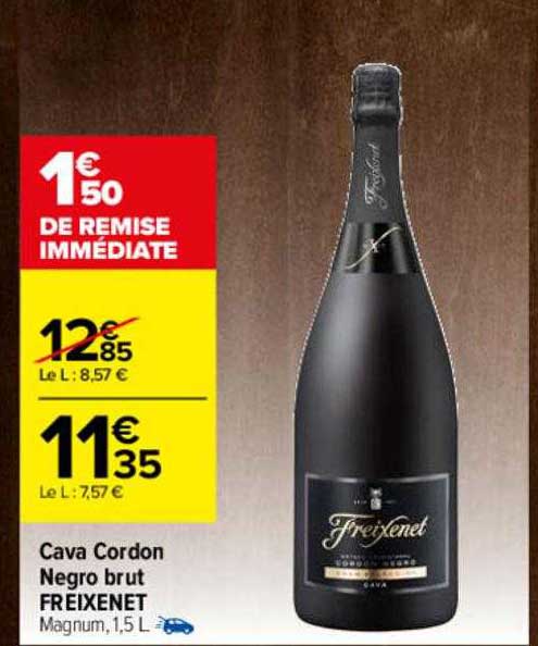 cava cordon negro brut freixenet