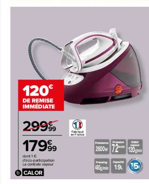 Centrale Vapeur Calor