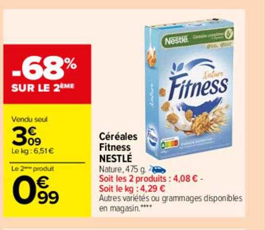 Céréales Fitness Nestlé