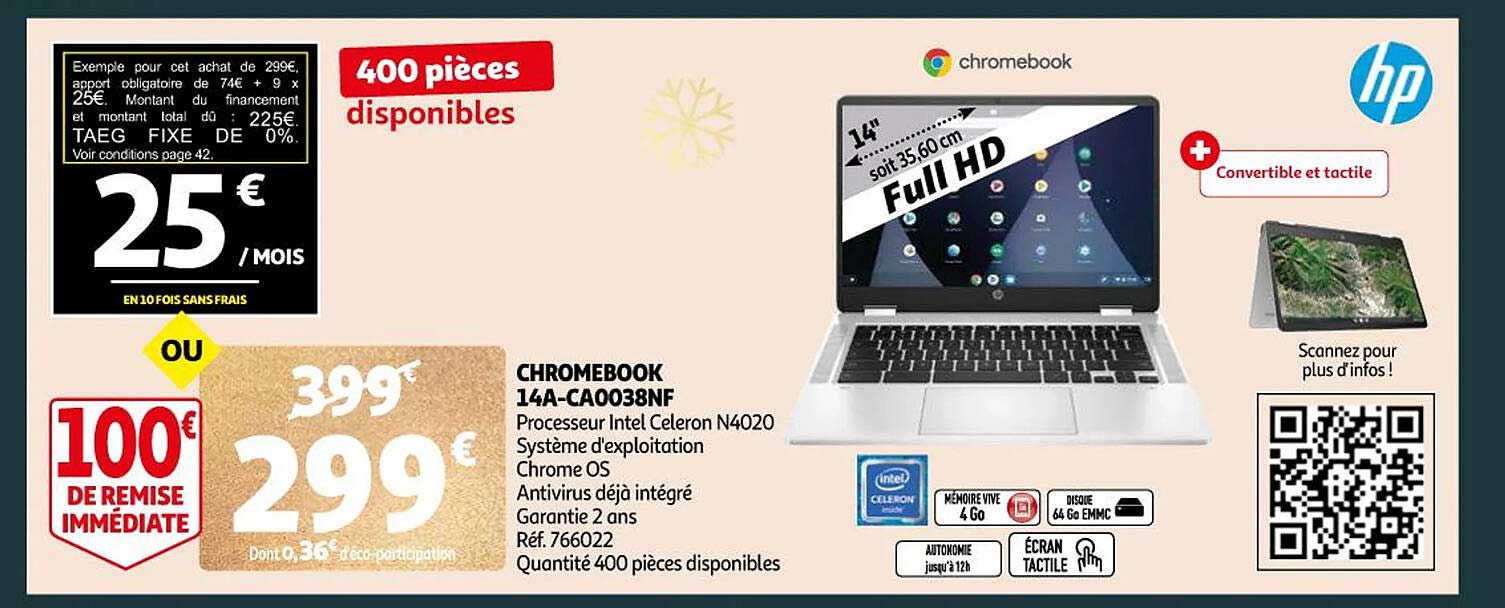 Chromebook 14a-ca0038nf