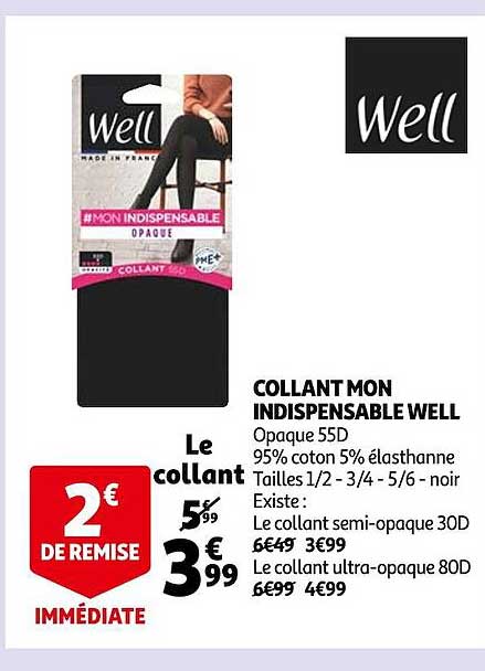 collant mon indispensable well