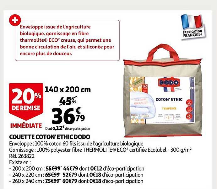 Couette Coton' Ethiic Dodo