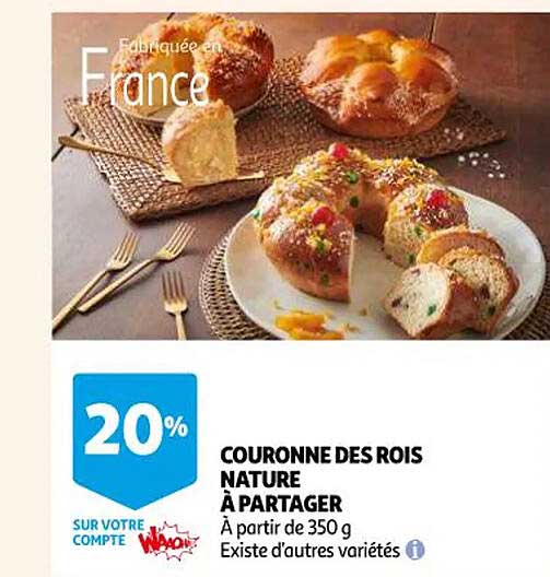 couronne des rois nature à partager